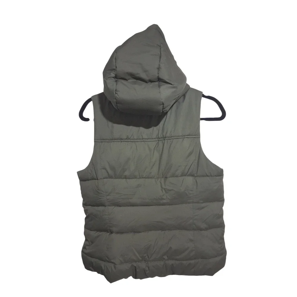 Y2k Abercrombie &‎ Fitch Women's size Large Puffer Streetwear Prep Academia Vest
